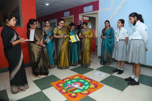 Sahodaya Rangoli Competition